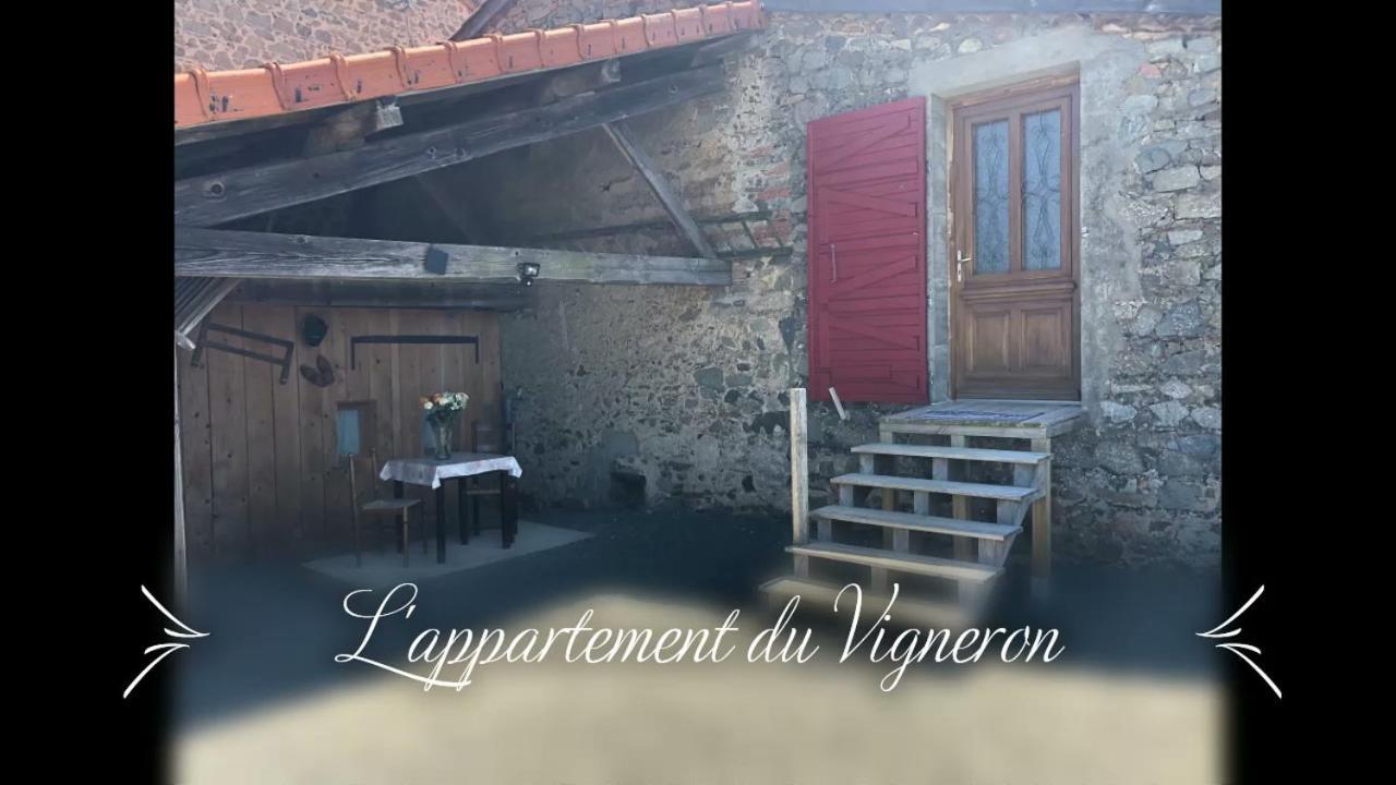 L'Appartement Du Vigneron Cordelle Esterno foto